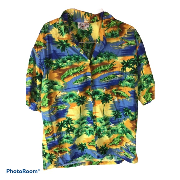 Pacific Legend Apparel Other - Pacific Legend Hawaiian Shirt Alligators 2XL EUC